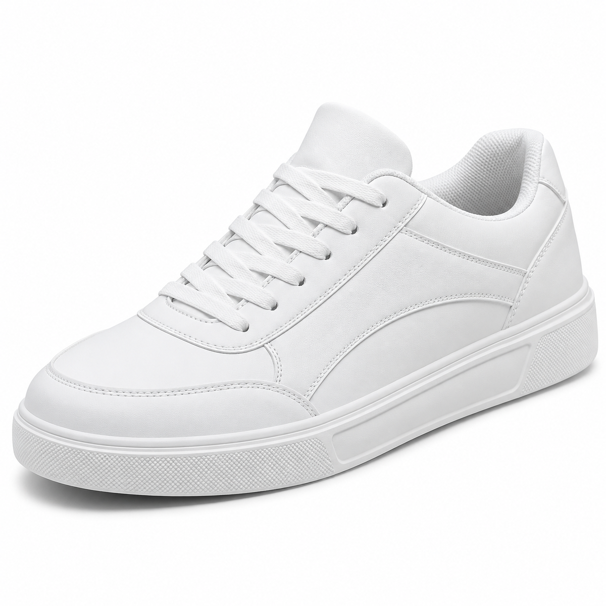 Men’s Classic White Low-Top Sneakers