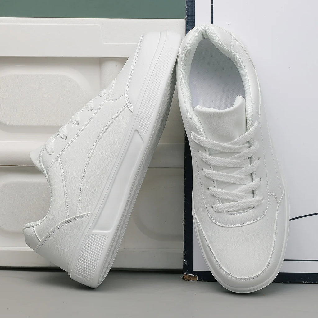 Men’s Classic White Low-Top Sneakers
