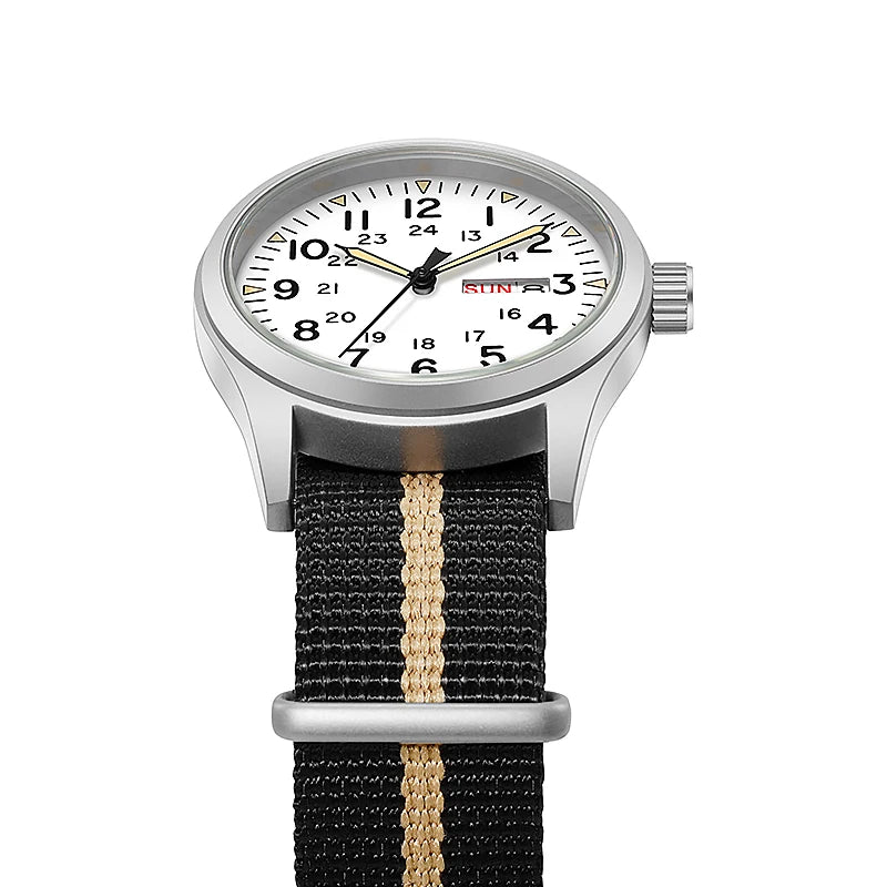 Day-Date Military Nylon Strap Watch