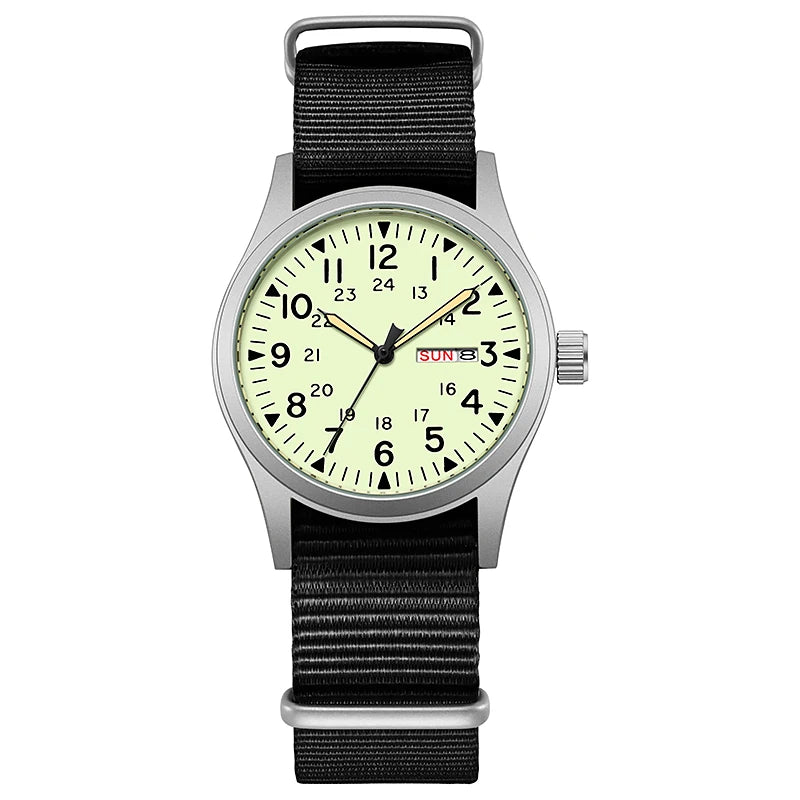 Day-Date Military Nylon Strap Watch