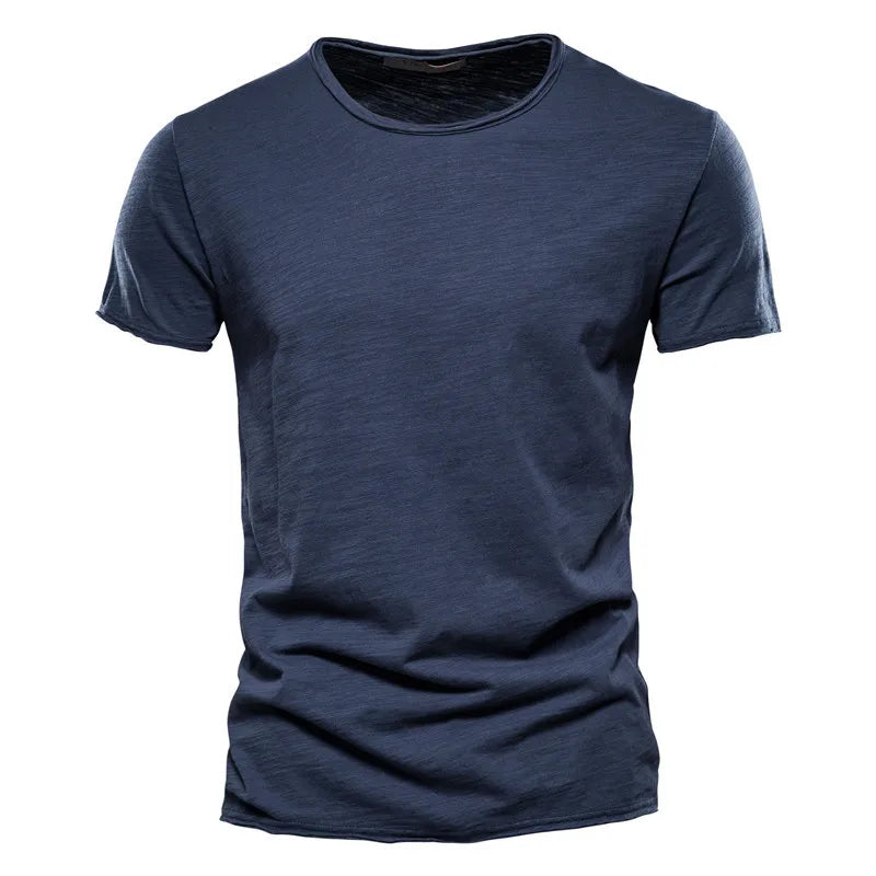 Men’s Classic Black Crew Neck T-Shirt