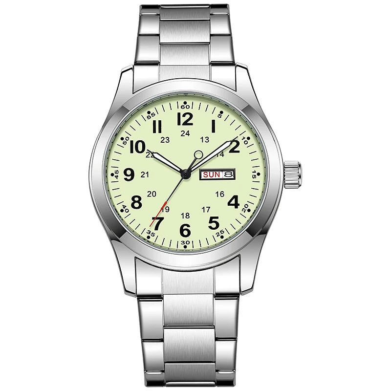 Day-Date Nylon Strap Watch