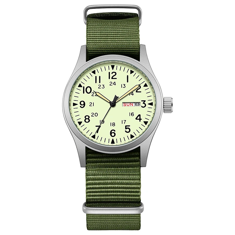 Day-Date Military Nylon Strap Watch