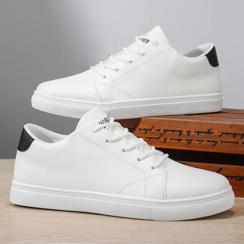 Men’s Classic White Casual Sneakers