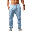 Men’s Casual Linen Drawstring Pants
