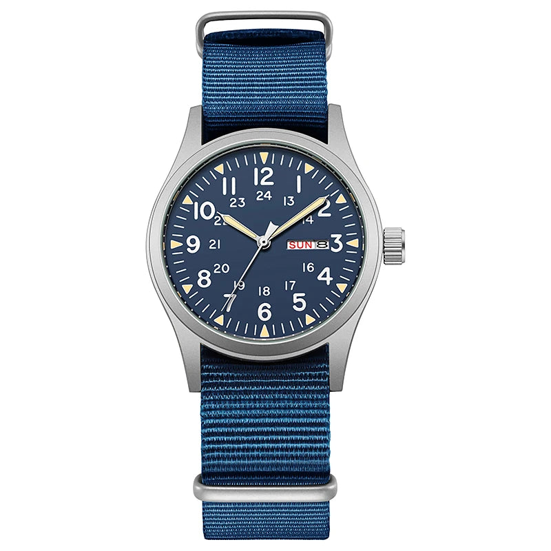 Day-Date Military Nylon Strap Watch