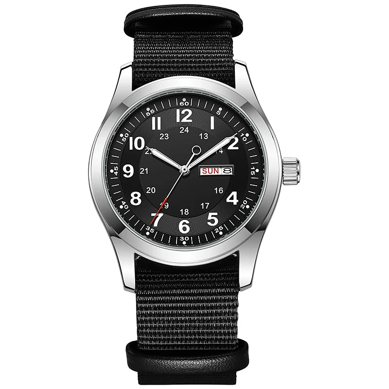 Day-Date Nylon Strap Watch
