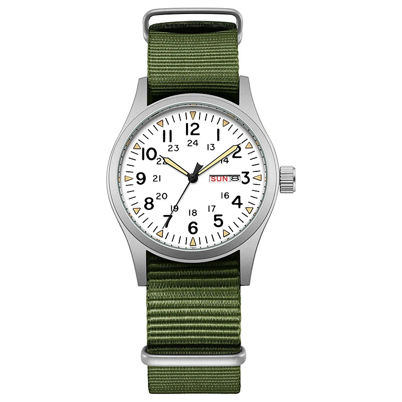 Day-Date Military Nylon Strap Watch