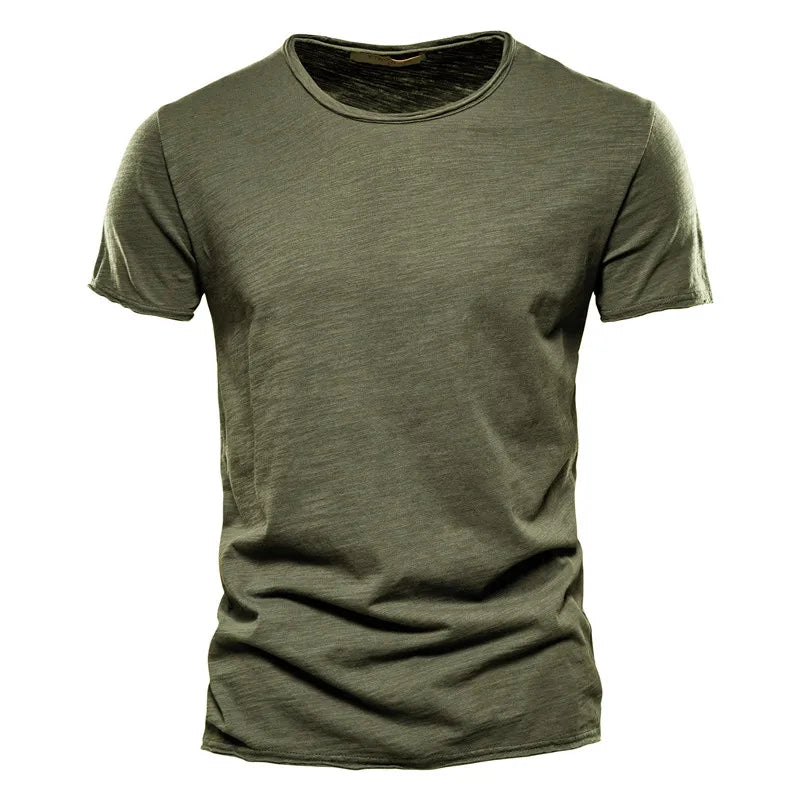 Men’s Classic Black Crew Neck T-Shirt